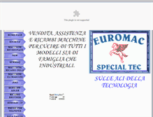 Tablet Screenshot of euromacspecialtec.com